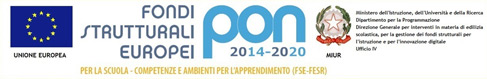 Fondi strutturali Europei PON
